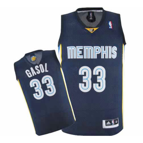 Men's  NBA Memphis Grizzlies #33 Marc Gasol Road Jersey